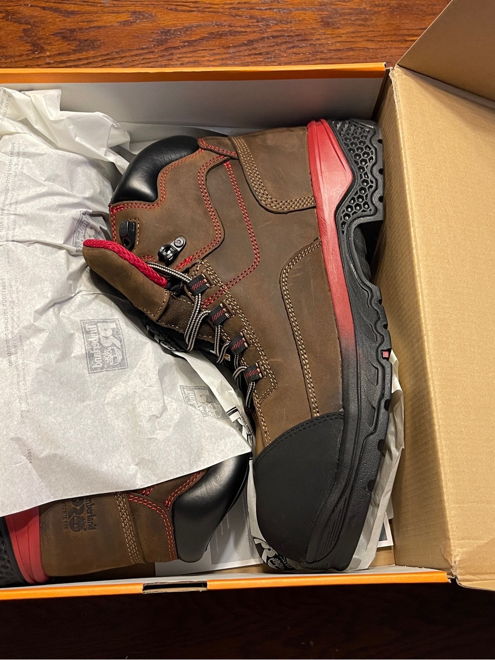 Mens Timberland work boots size 13 New safety toe